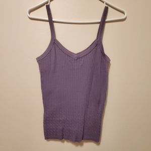 Beautiful purple knitting Mexx shirt.  Really comfortable.